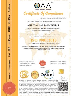 AMRIT AAHAR FARMING LLP 9001 2015 QAA_page-0001